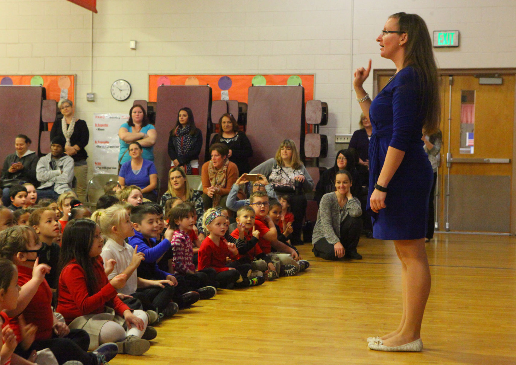 Longfellow New Tech Elementary Veterans Day Event